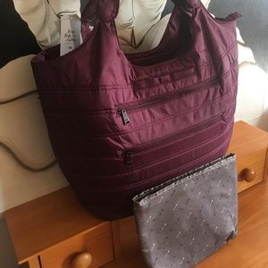 LUG - Gondola XL in Shimmer Wine - NWT